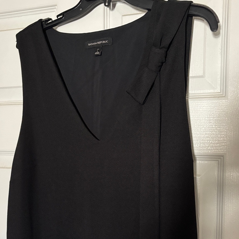 Banana Republic Black Midi Dress